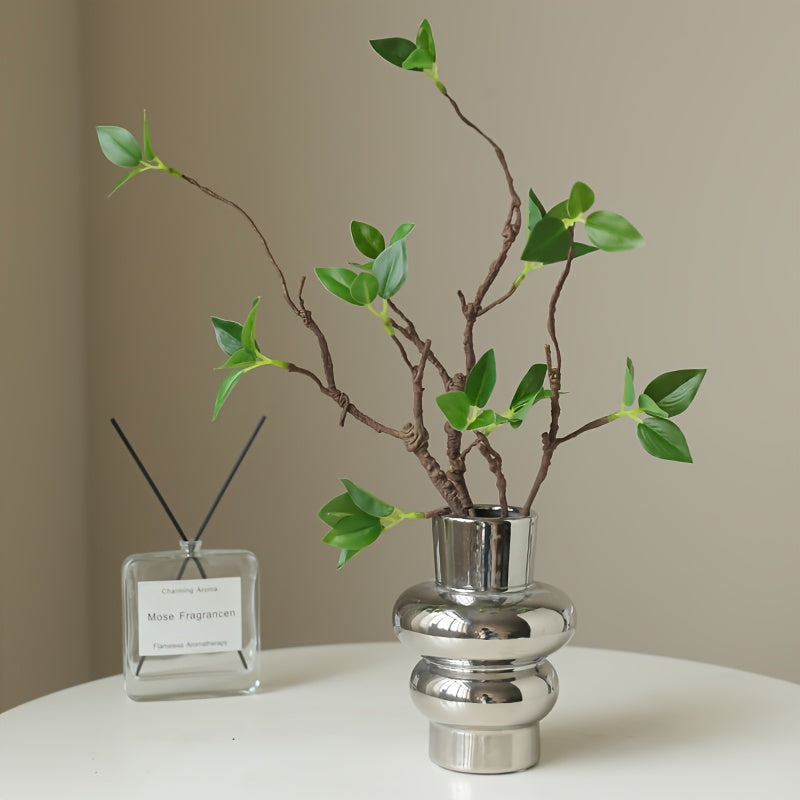 3 pcs of EverVine - Elegant Artificial Greenery with Withered Branches for Timeless Décor
