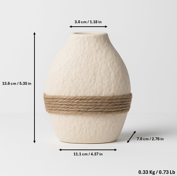 ✨ Nordic Essence: A Trio of Exquisite Handcrafted Ceramic Vases ✨