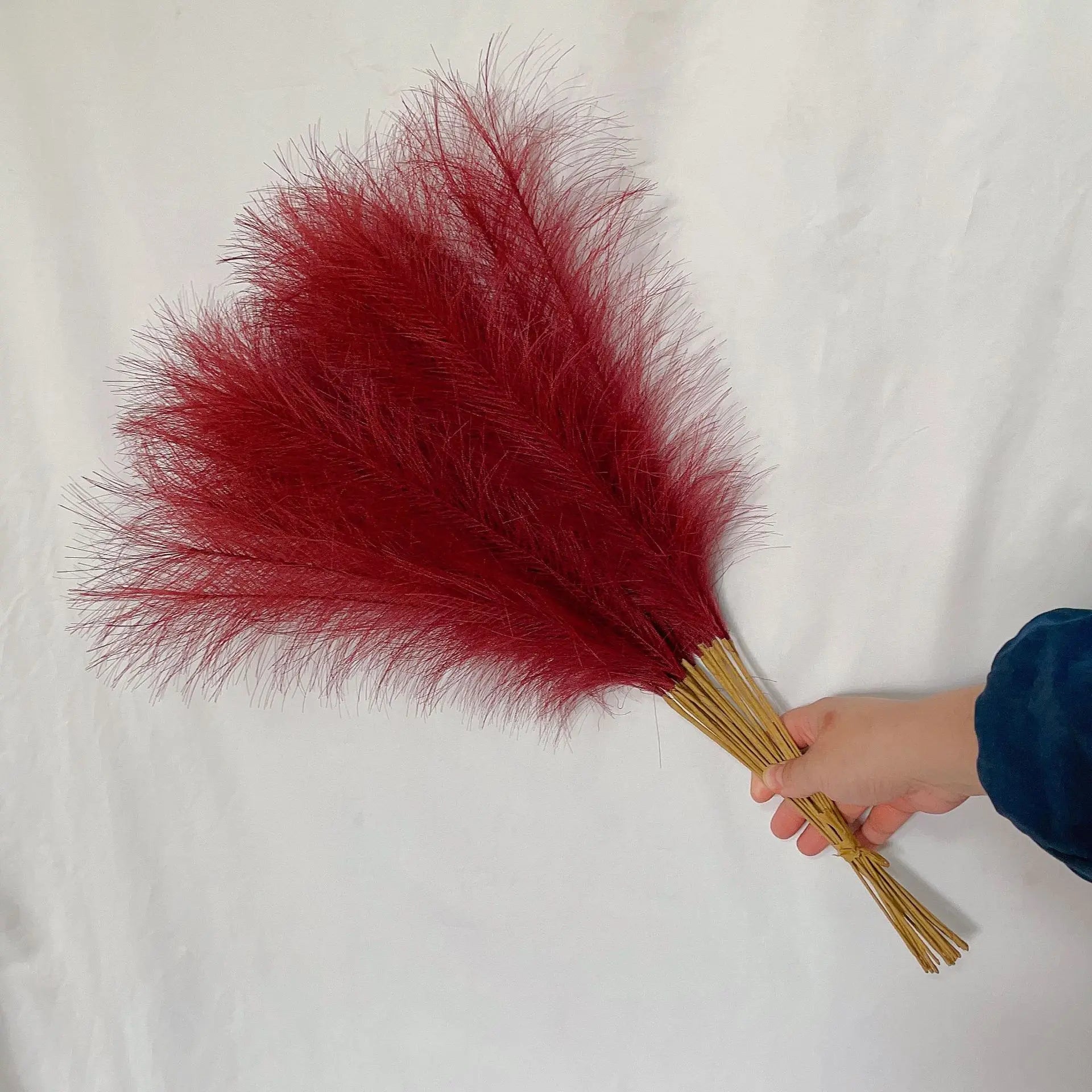 LushPlume – Fluffy Pampas Grass for Chic Boho Décor & Elegant Styling (10 pcs)