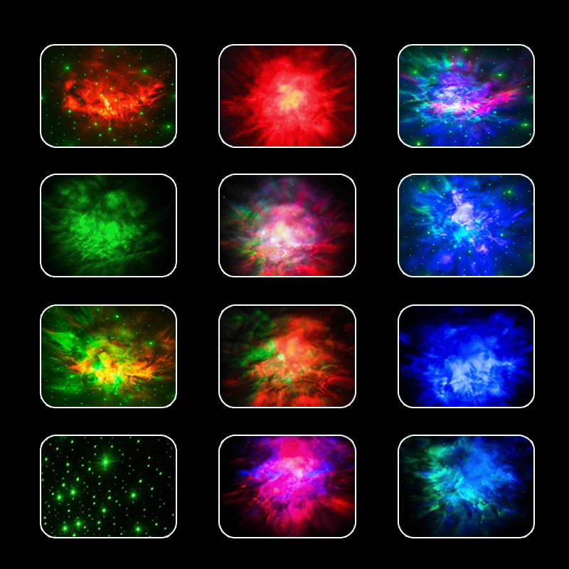 Cosmic Voyager Galaxy LED Projector