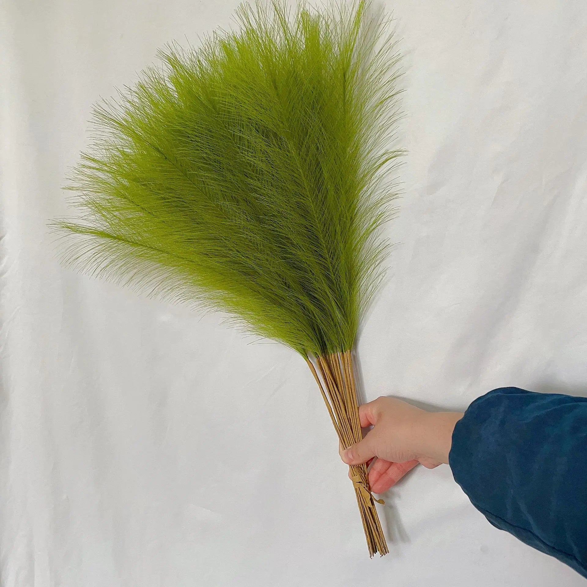 LushPlume – Fluffy Pampas Grass for Chic Boho Décor & Elegant Styling (10 pcs)