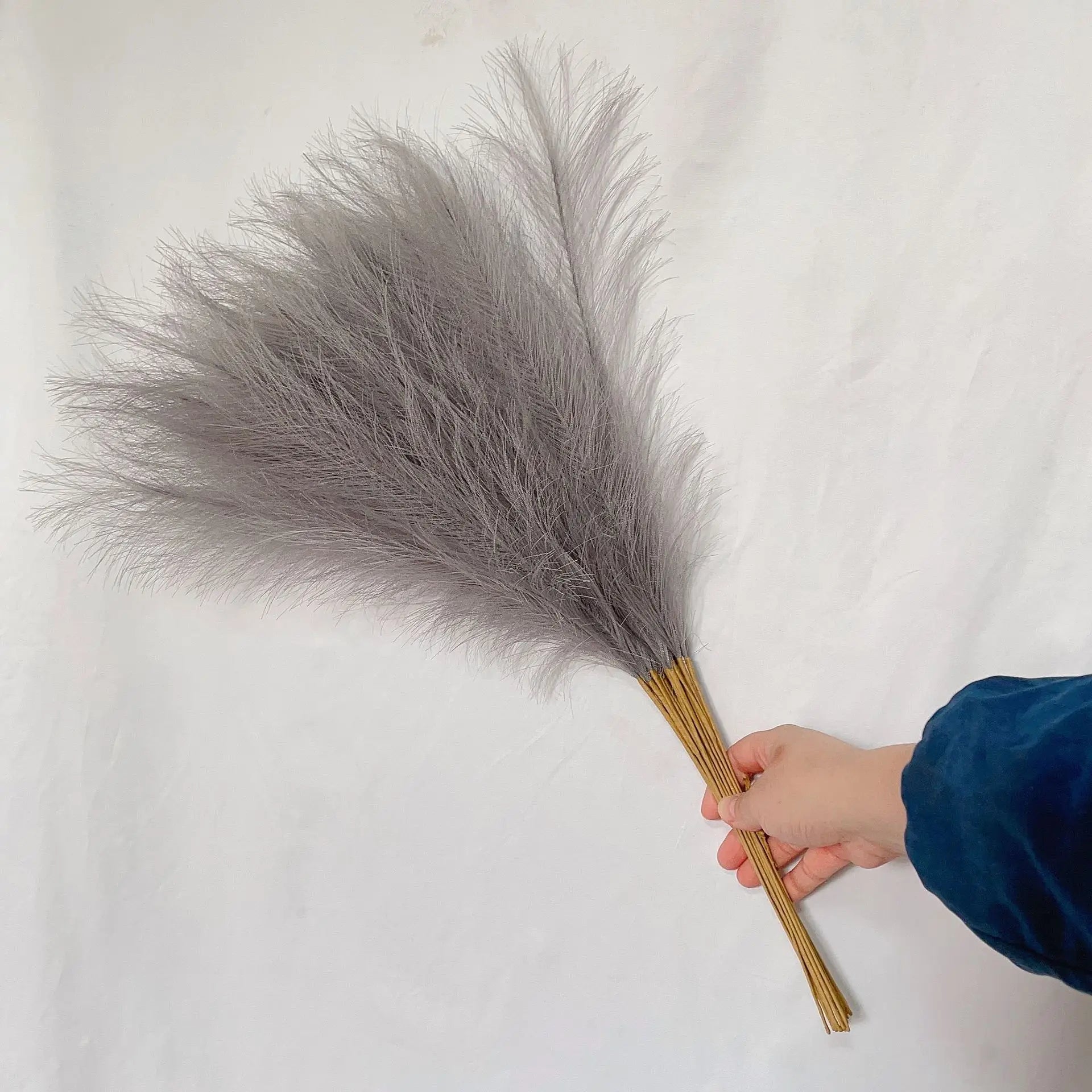 LushPlume – Fluffy Pampas Grass for Chic Boho Décor & Elegant Styling (10 pcs)