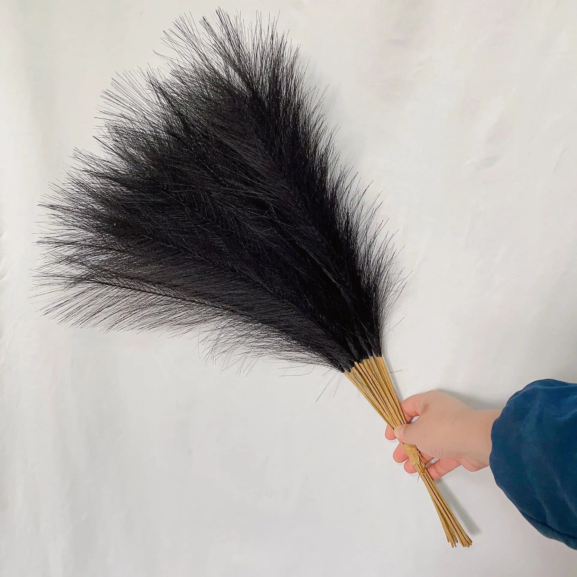 LushPlume – Fluffy Pampas Grass for Chic Boho Décor & Elegant Styling (10 pcs)