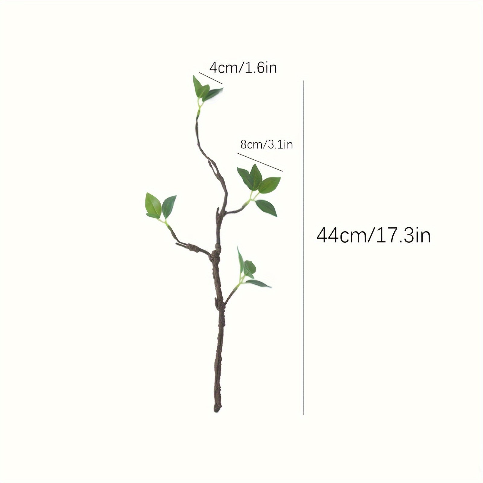 EverVine - Elegant Artificial Greenery with Withered Branches for Timeless Décor